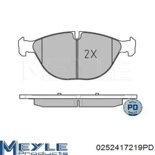 Купити 6791514 BMW Колодки гальмівні передні, дискові