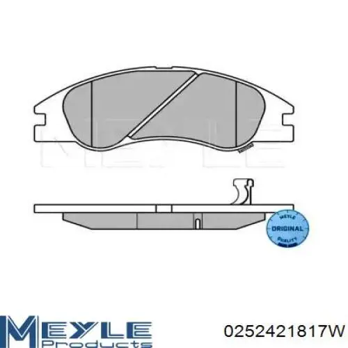 Передні тормозні колодки 986494577 Bosch