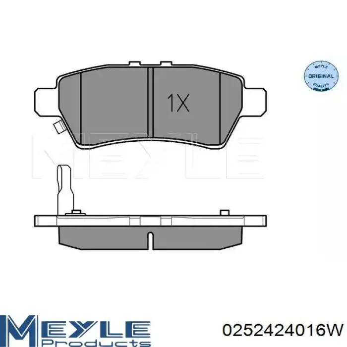 Задні гальмівні колодки HSB HP5211 ціна, від 17.72 USD