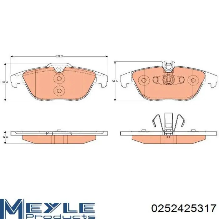 Купити RP1738 Raiso Задні колодки