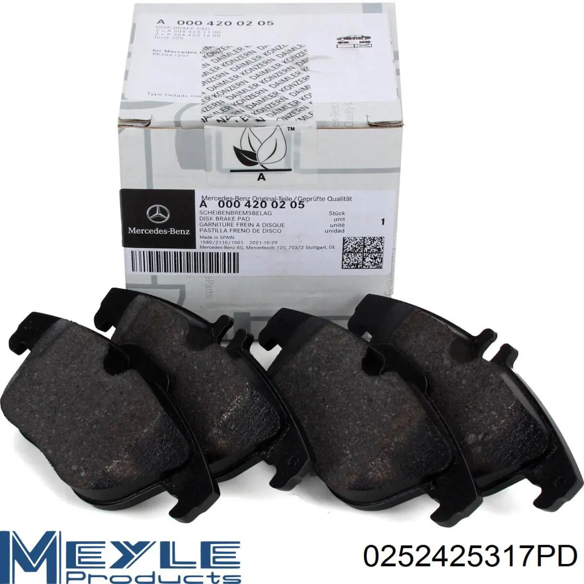 Купити 0252425317PD Meyle Задні колодки