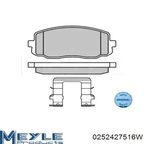 Передні тормозні колодки BDS449 Starline