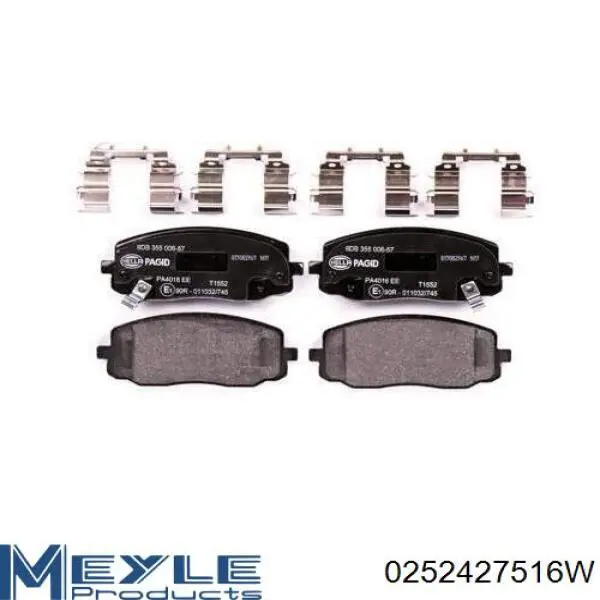 Купити S5810107A10 Hyundai/Kia Колодки гальмівні передні, дискові