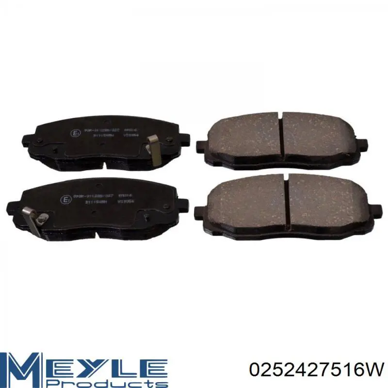 Передні тормозні колодки S5810107A10 Hyundai/Kia