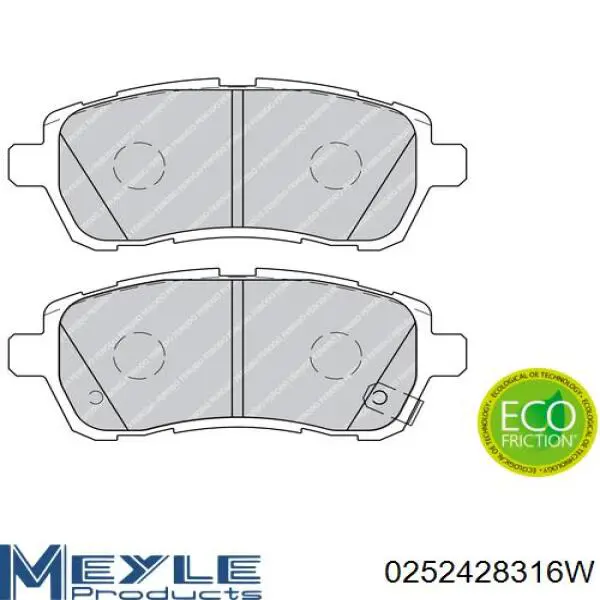 Купити DFY13328Z Mazda Колодки гальмівні передні, дискові
