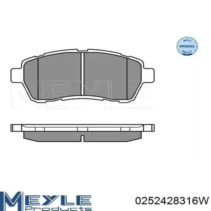 Передні тормозні колодки 986494321 Bosch