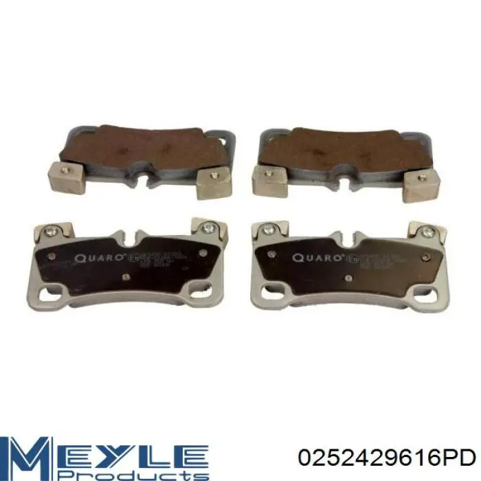 Купити 0252429616PD Meyle Задні колодки