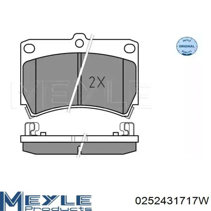 Тормозні колодки Hyundai/Kia 581011GA10