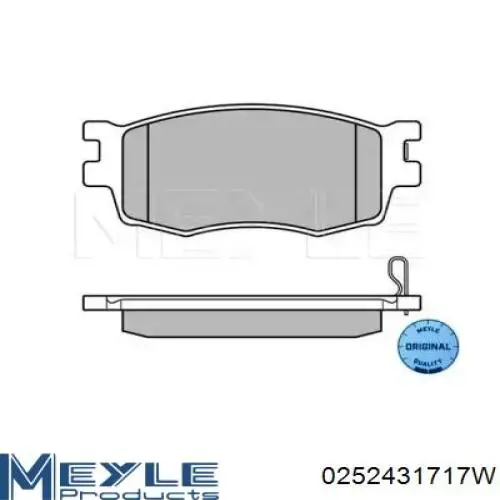 Купити RD24317STD Rider Колодки гальмівні передні, дискові