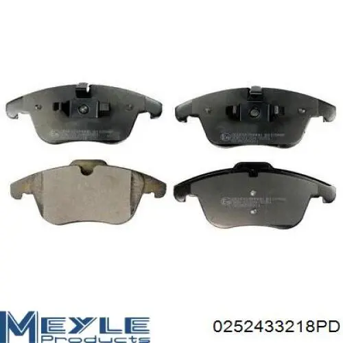 Передні тормозні колодки QP5250 Quaro