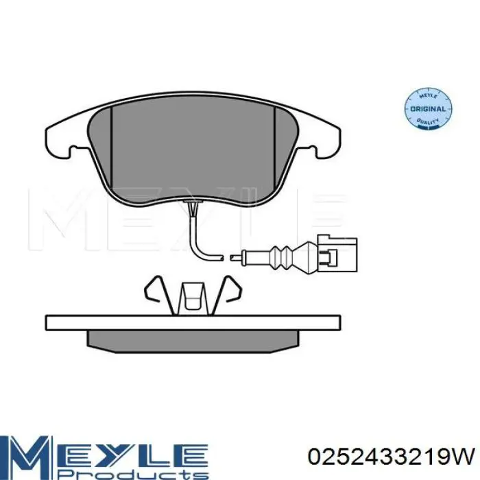 Передні тормозні колодки RM1217 Goodrem
