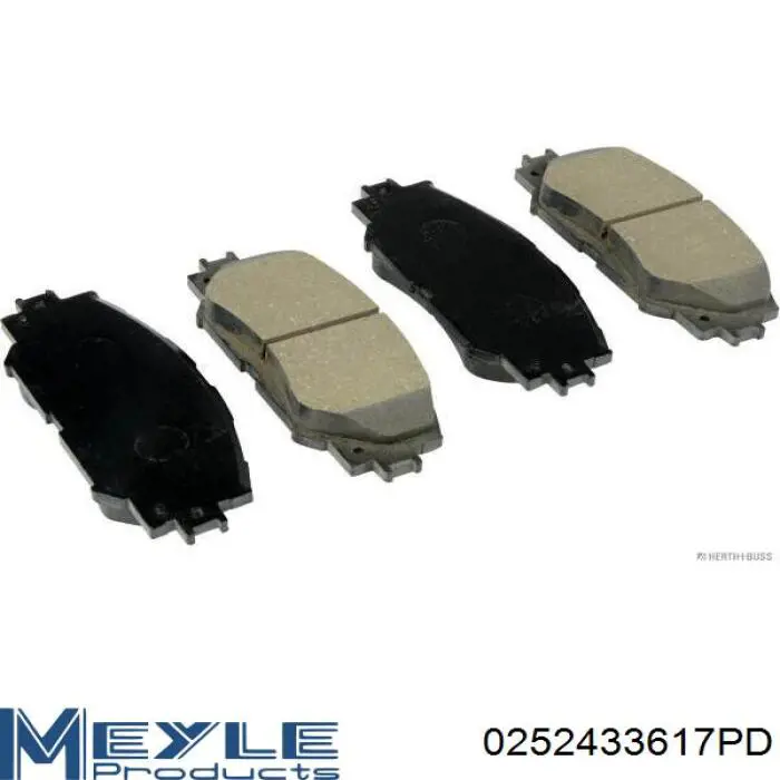 Тормозні колодки JP Group 4863601310