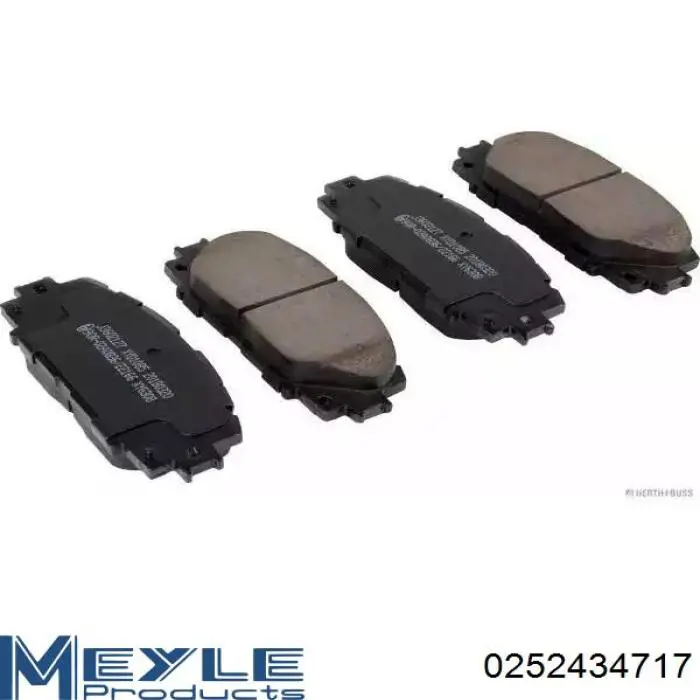 Передні тормозні колодки CKT160 CTR