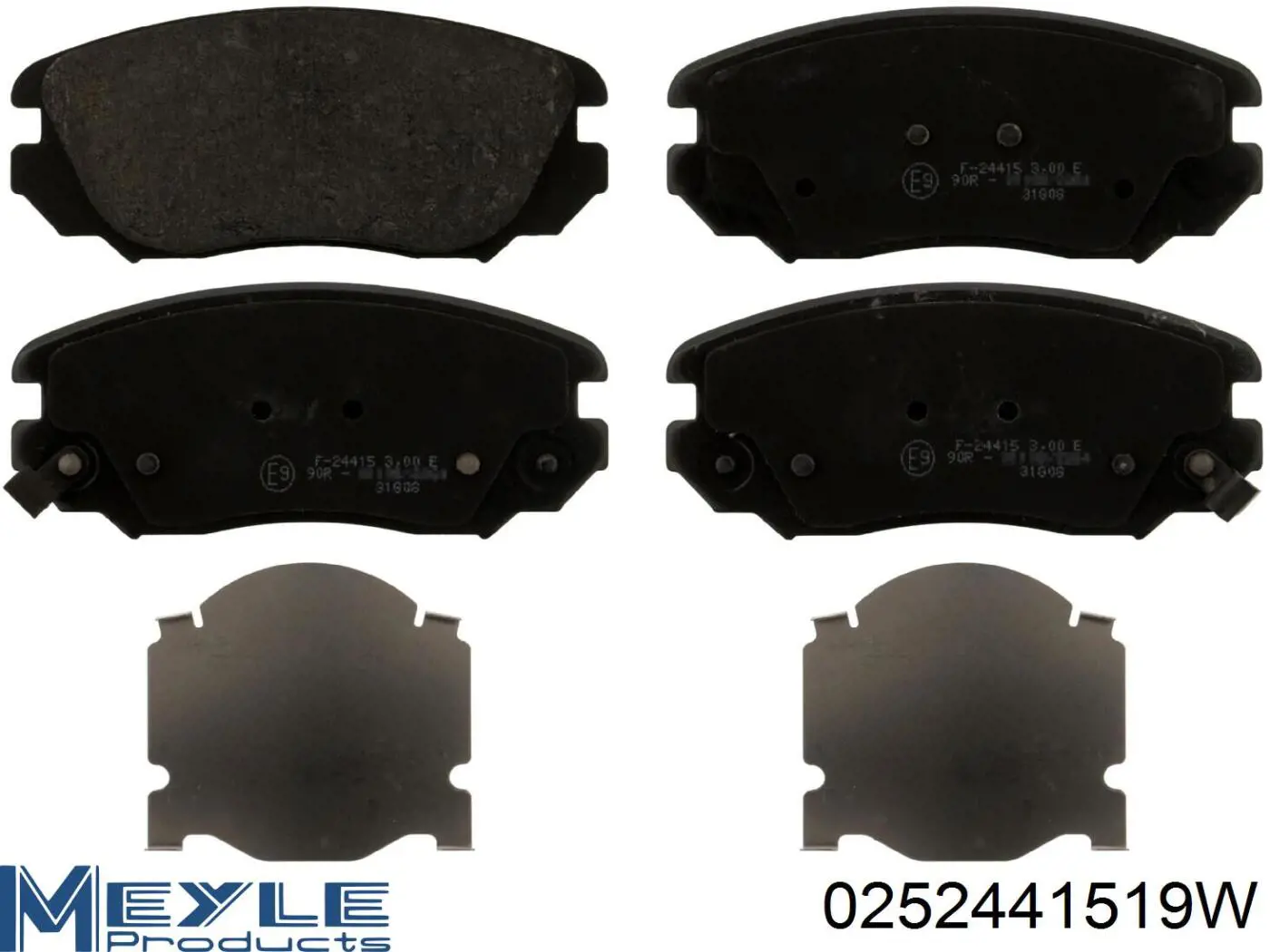 Передні тормозні колодки 10311250 Centric Parts