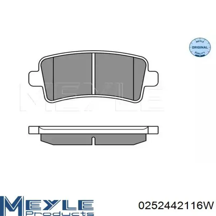 Купити 71254BAAP Aplus Задні колодки