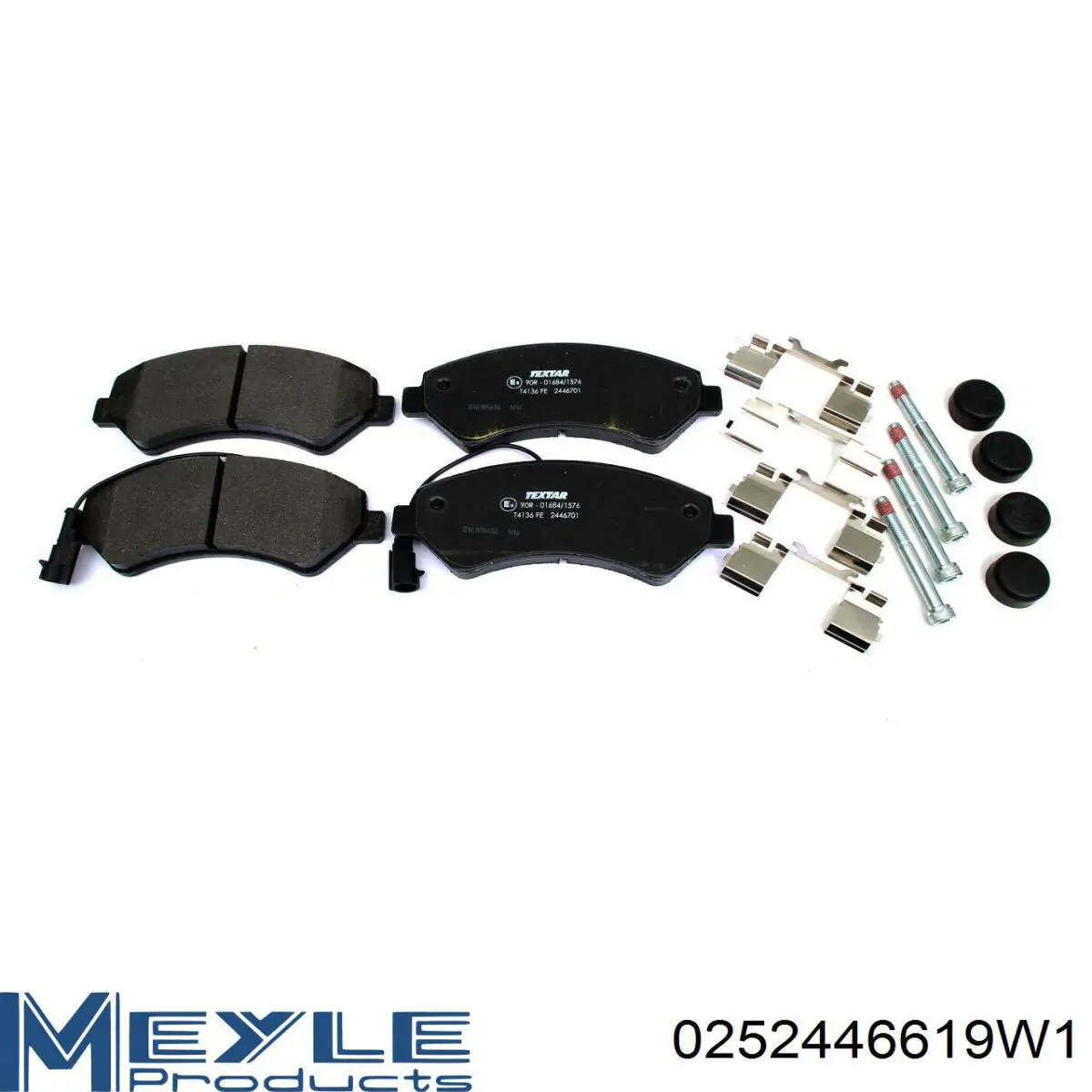 986495095 Bosch Передні гальмівні колодки