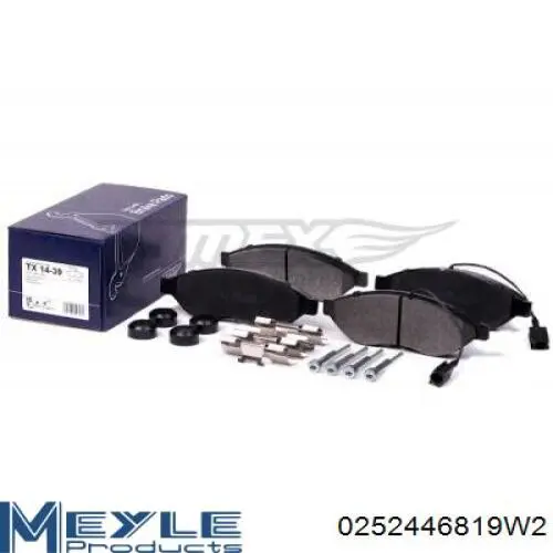 Купити 425357 Peugeot/Citroen Колодки гальмівні передні, дискові