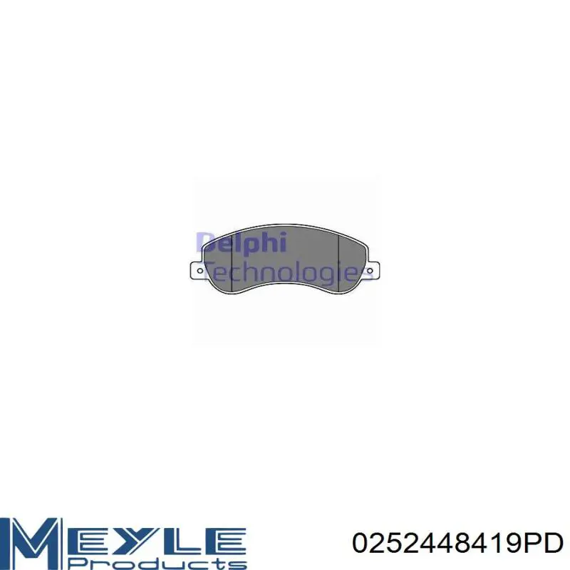 T175673 Ford Передні гальмівні колодки