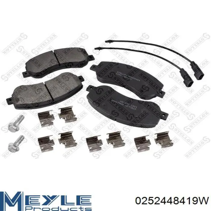 Тормозні колодки Meyle 0252448419W