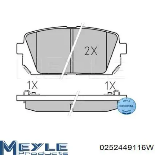 Купити PKBE34 Parts-Mall Задні колодки