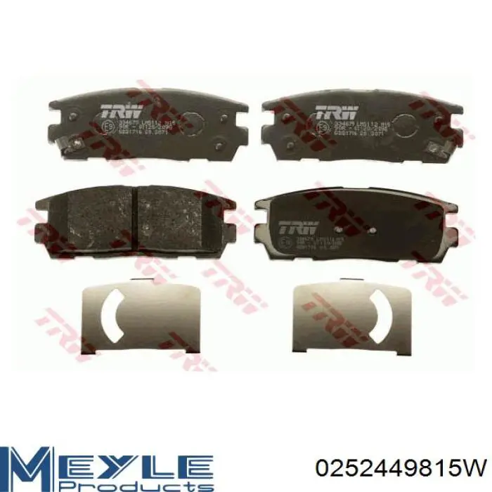 Купити PKC021 Parts-Mall Задні колодки