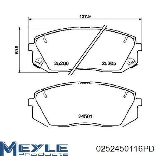 Гальмівні колодки Dafmi D299E ціна, від 15.26 USD