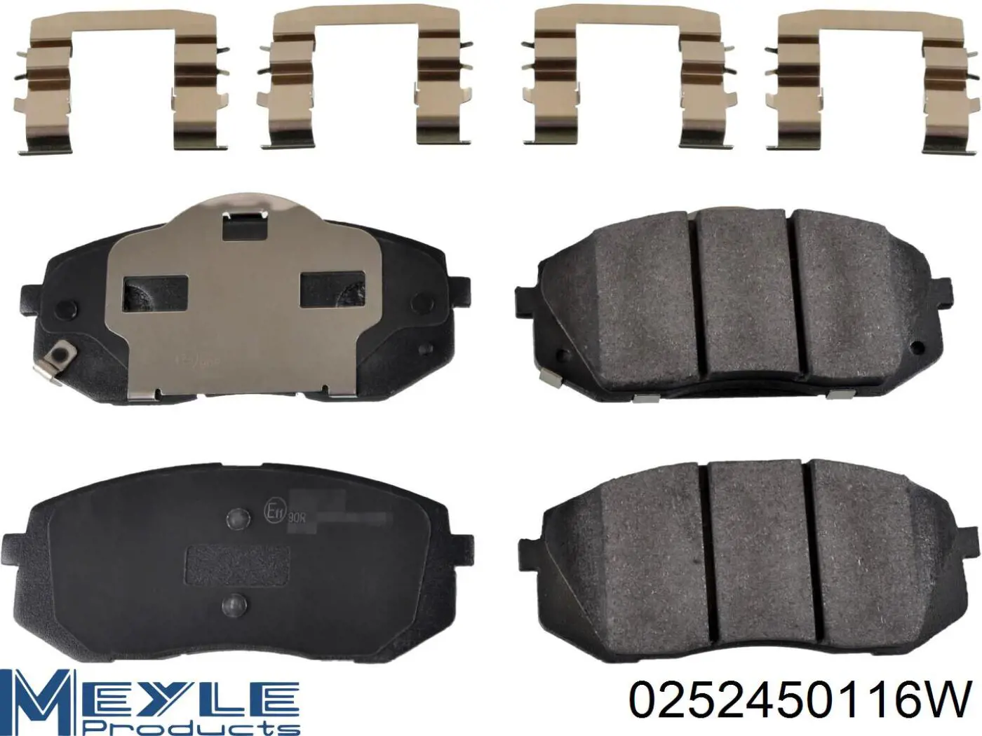 Тормозні колодки Meyle 0252450116W