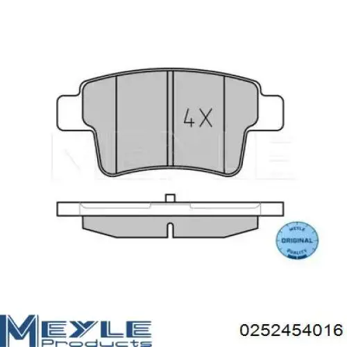 Задні гальмівні колодки Goodrem RM1306 ціна, від 13.81 USD