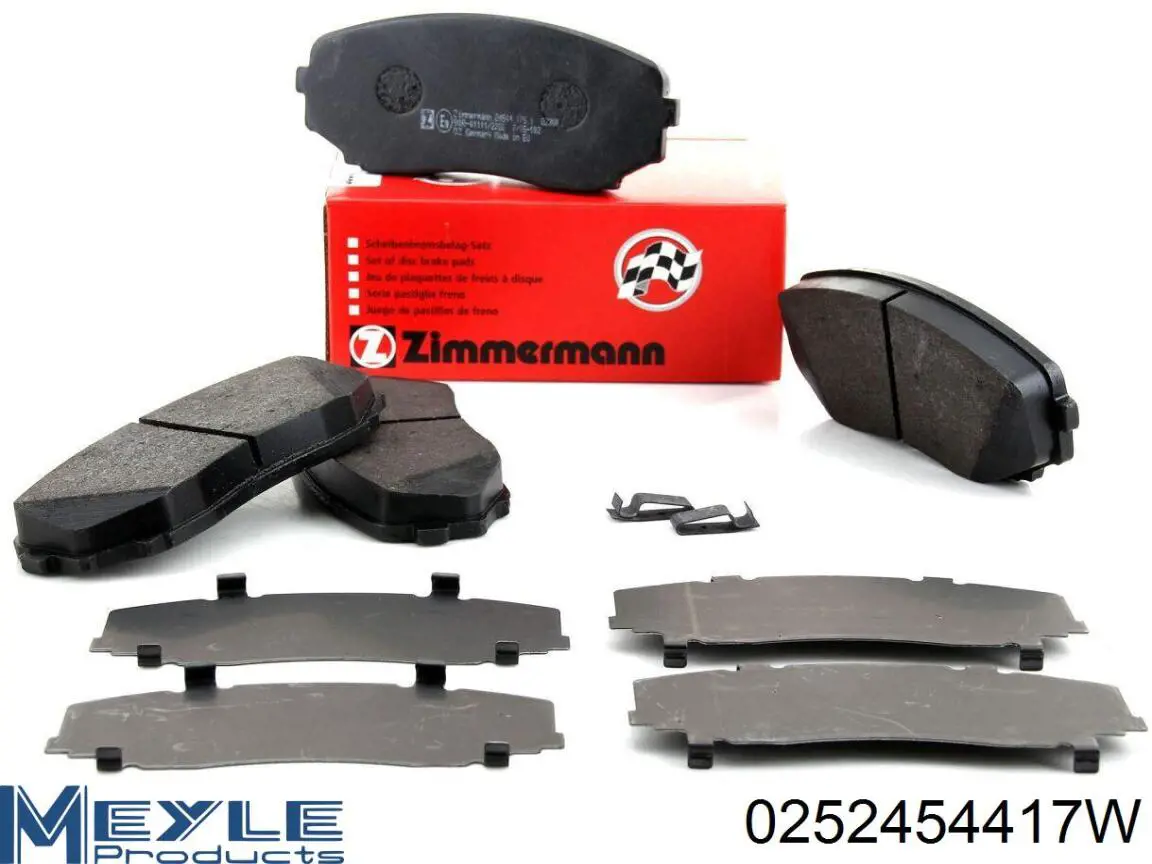 Передні тормозні колодки ELT1258 Friction Master