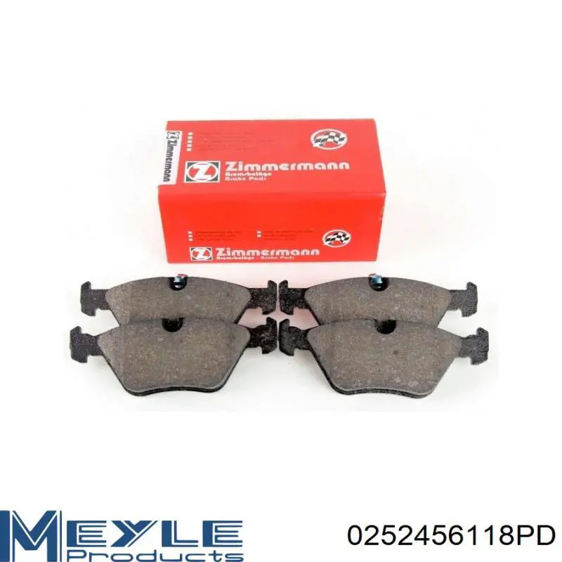 Купити 0252456118PD Meyle Задні колодки