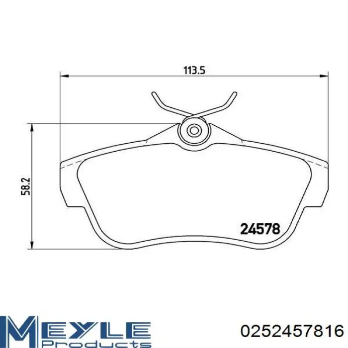 Задні гальмівні колодки Dafmi D310E ціна, від 12.99 USD