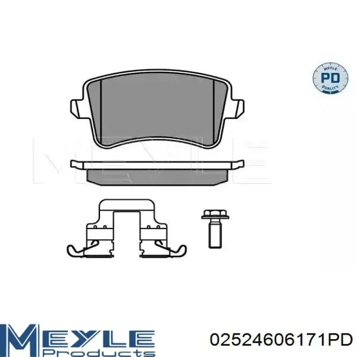 Купити 8K0698601 VAG Задні колодки
