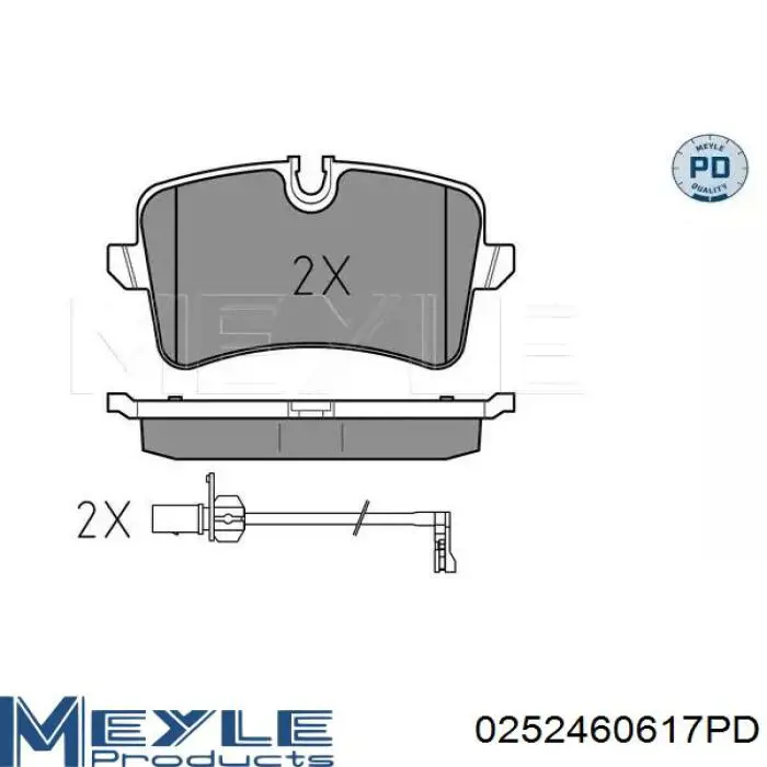 Купити 8DB355016001 HELLA-PAGID Задні колодки