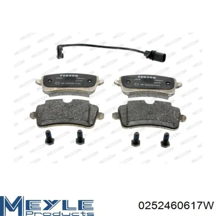 Задні гальмівні колодки 161547 Power Stop