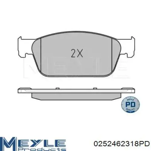 Гальмівні колодки Autotechteile 3698022 ціна, від 33.15 USD