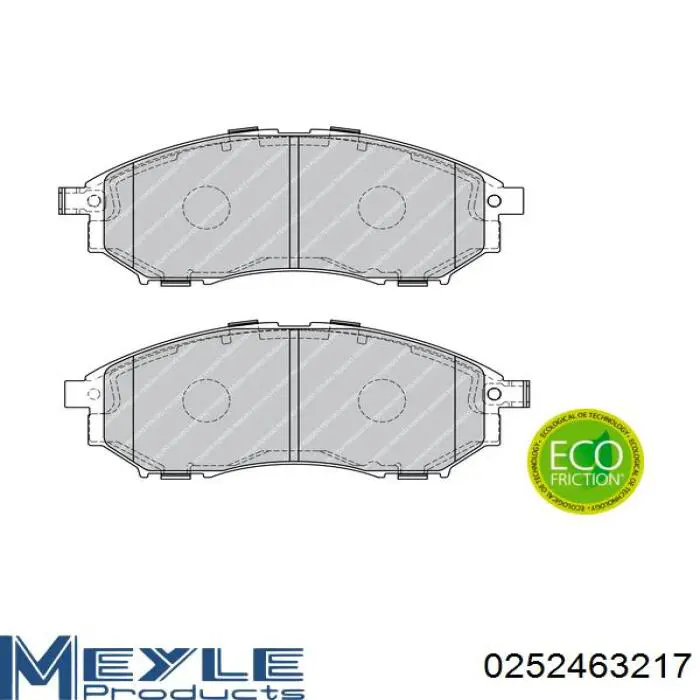 GH412606 GH Передні гальмівні колодки