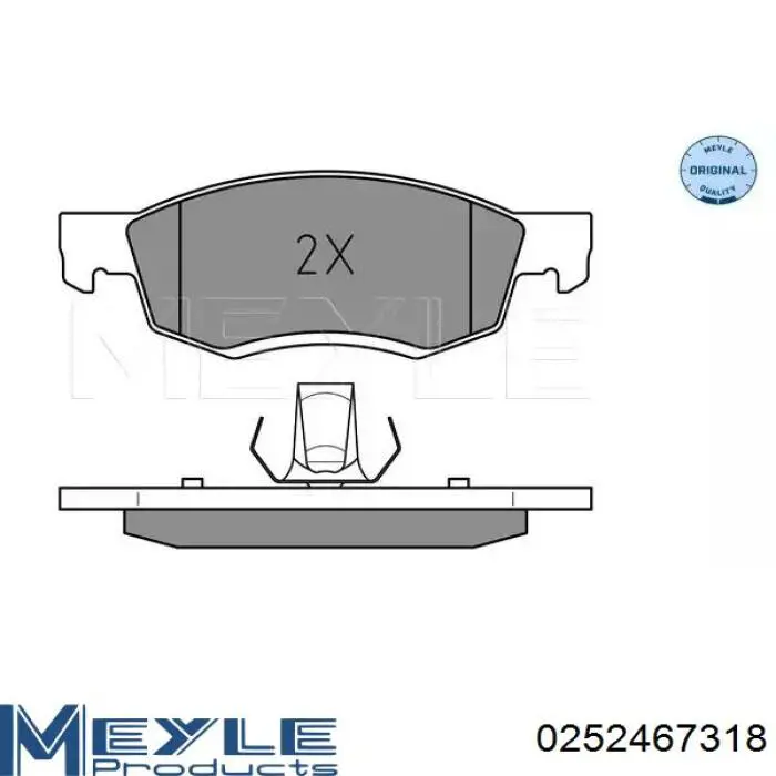 Гальмівні колодки GP 104035 ціна, від 24.12 USD