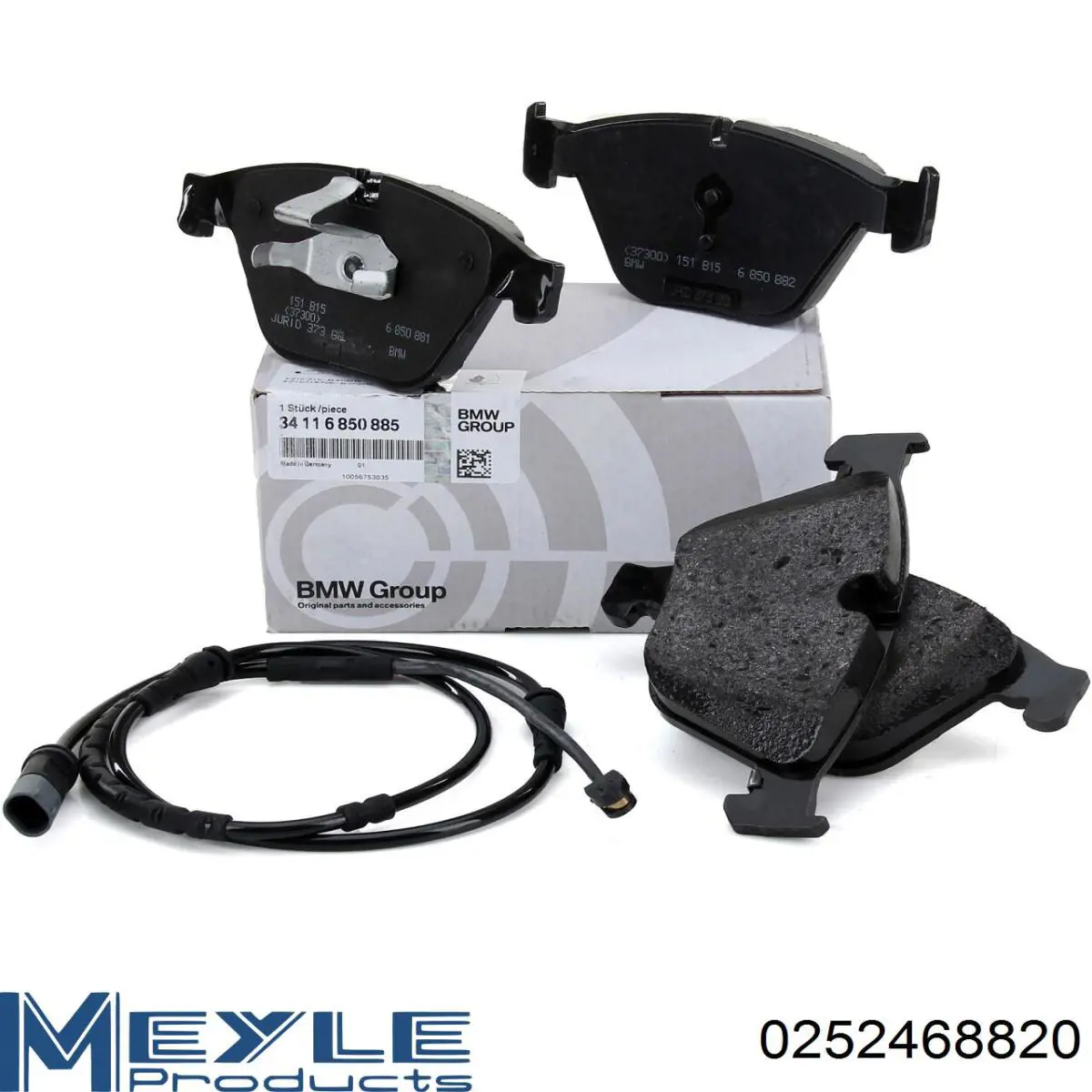 Купити 161597 Power Stop Колодки гальмівні передні, дискові