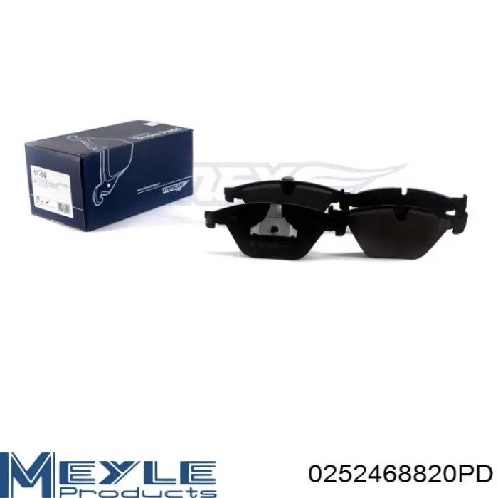 Передні тормозні колодки 0252468820PD Meyle