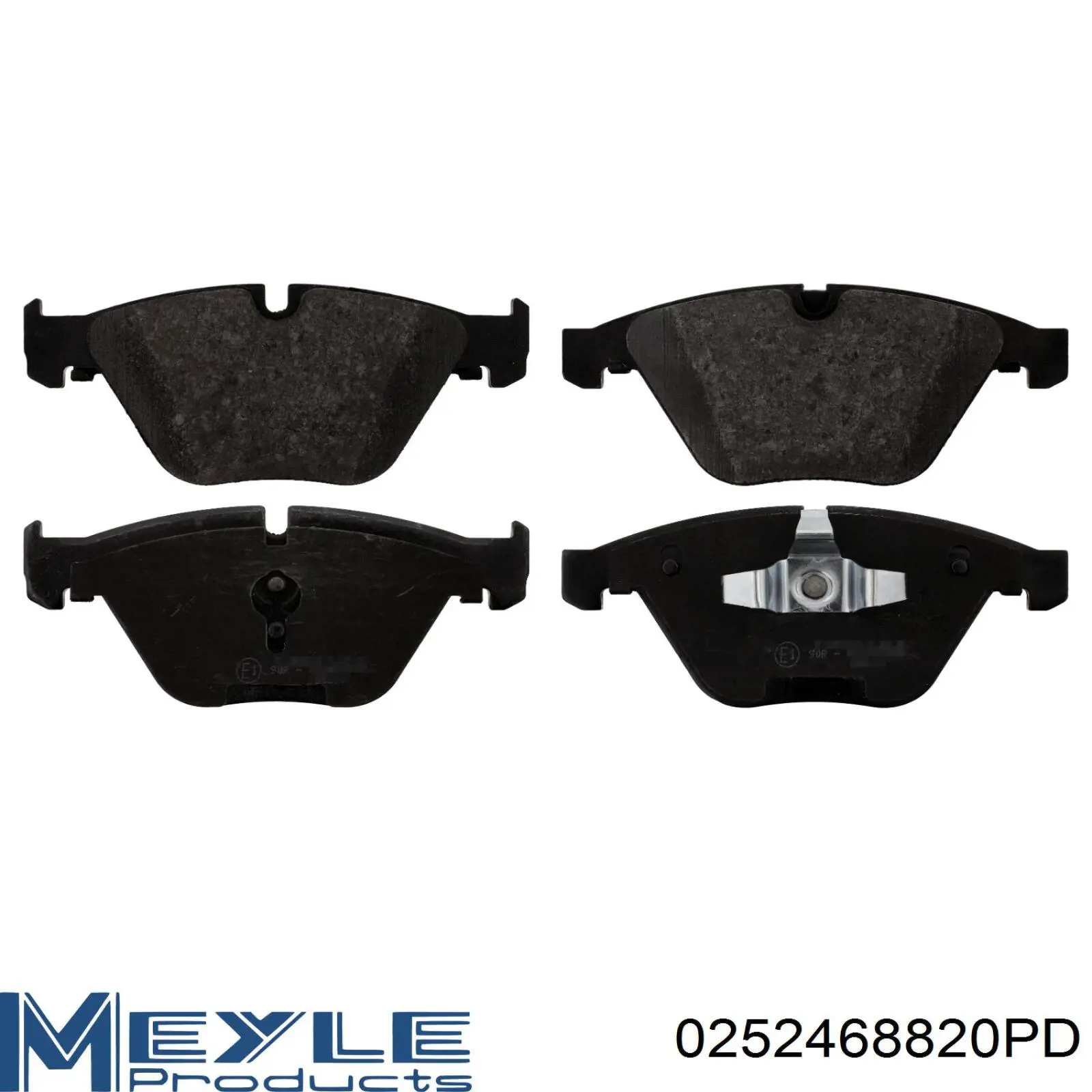 Гальмівні колодки Meyle 0252468820PD ціна, від 56.10 USD