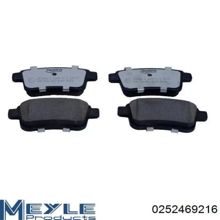 Задні гальмівні колодки Tashiko BTS5449 ціна, від 15.62 USD