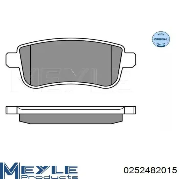 Задні гальмівні колодки Dafmi D289E ціна, від 12.19 USD