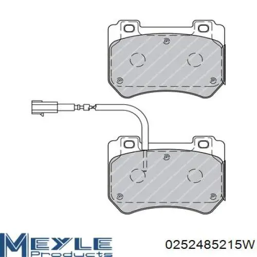 Тормозні колодки Meyle 0252485215W