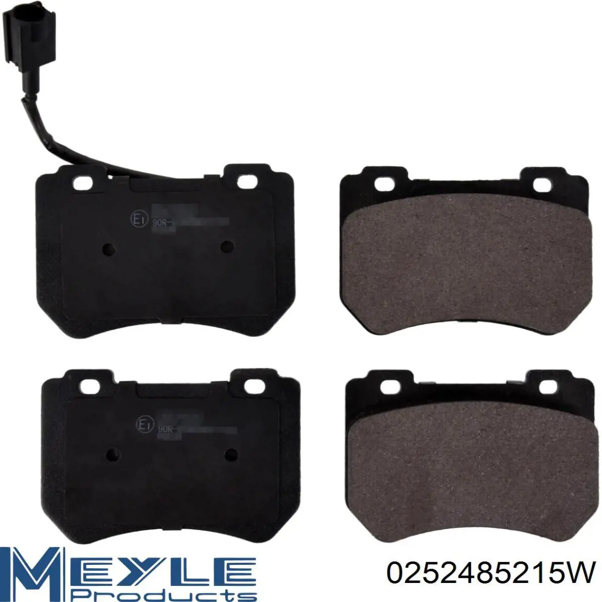 Гальмівні колодки Meyle 0252485215W ціна, від 33.77 USD