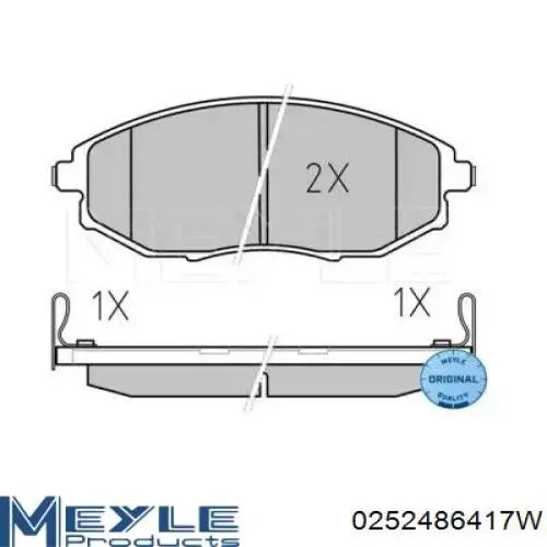 Гальмівні колодки Dafmi D455E ціна, від 13.62 USD