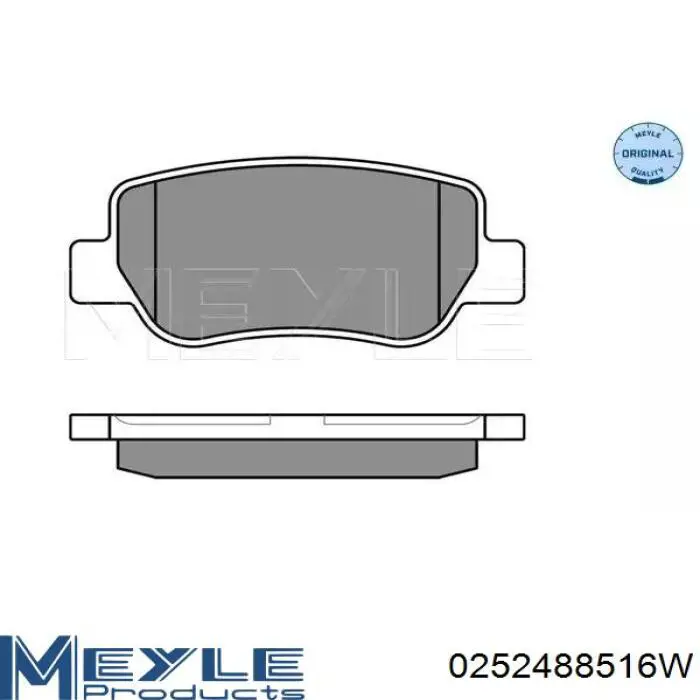 Купити 986494403 Bosch Задні колодки
