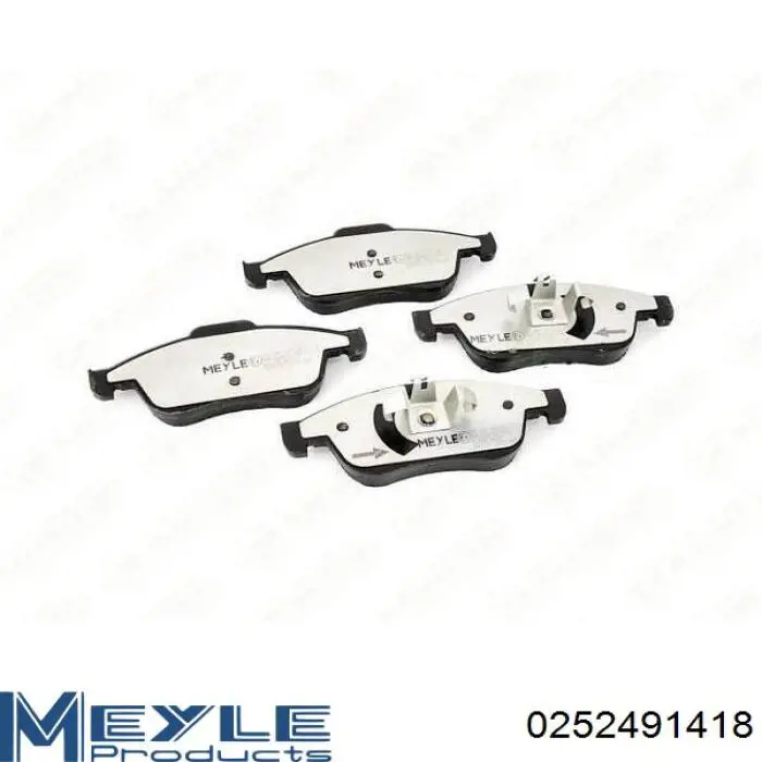 Гальмівні колодки Renault (RVI) 410609896R ціна, від 23.59 USD