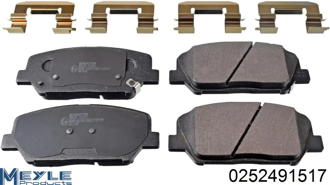 Гальмівні колодки CTR CKKK47 ціна, від 24.18 USD