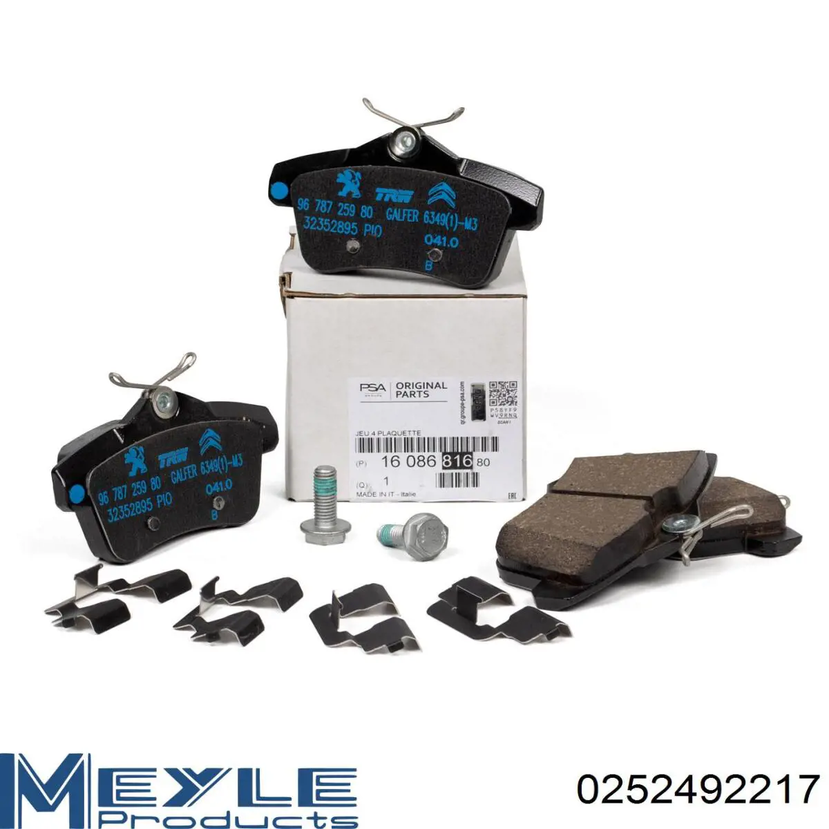 Задні гальмівні колодки RM1301 Goodrem