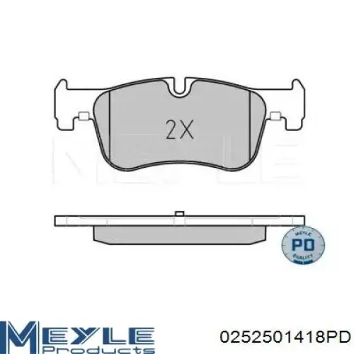 Купити P06078X Brembo Колодки гальмівні передні, дискові